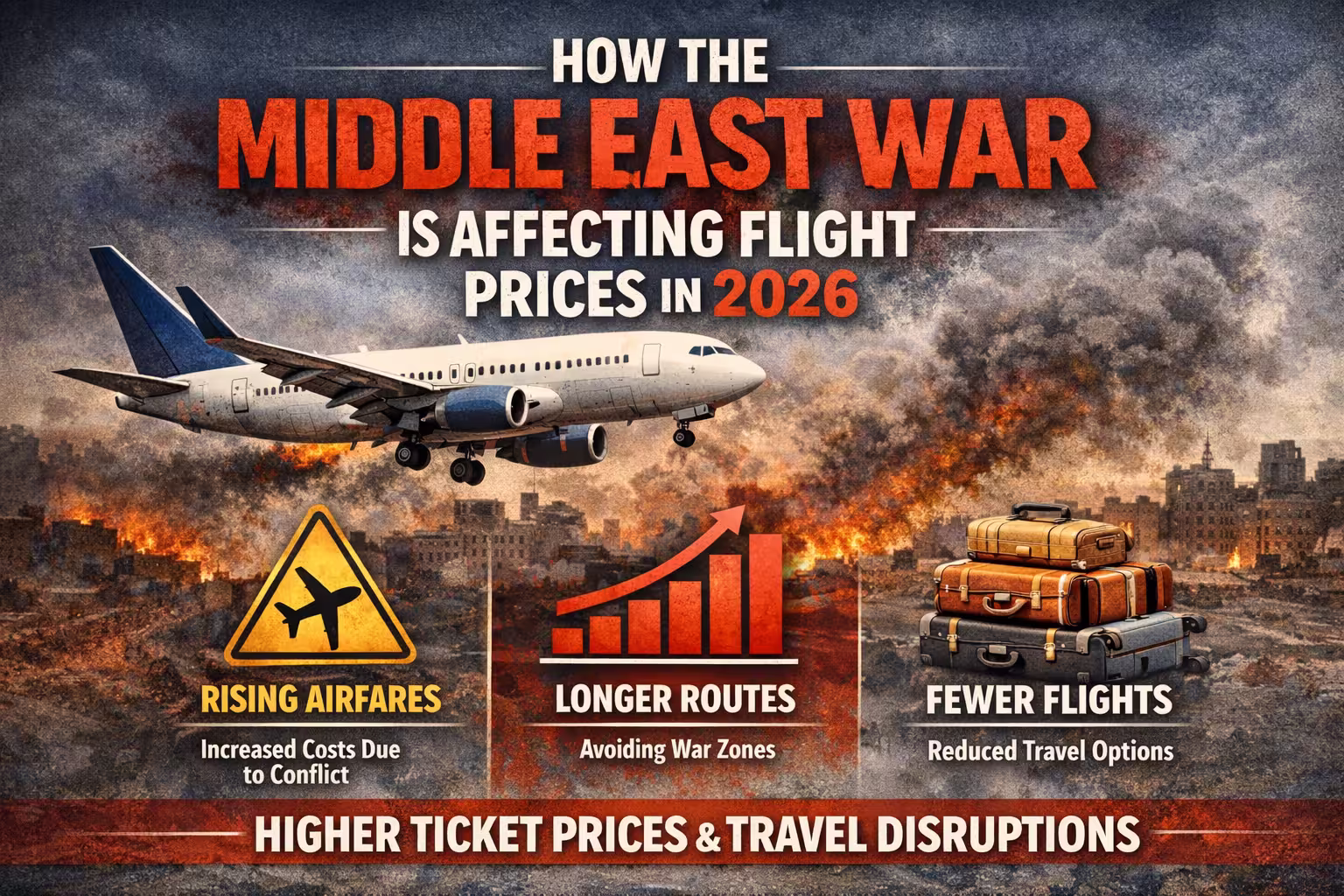How the Middle East War Is Affecting Flight Prices in 2026